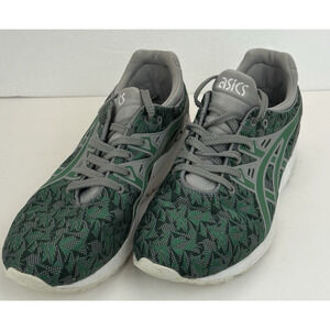Asics Kayano Trainer EVO Sneakers US 8 Green and Gray Lace Up Shoes H621N